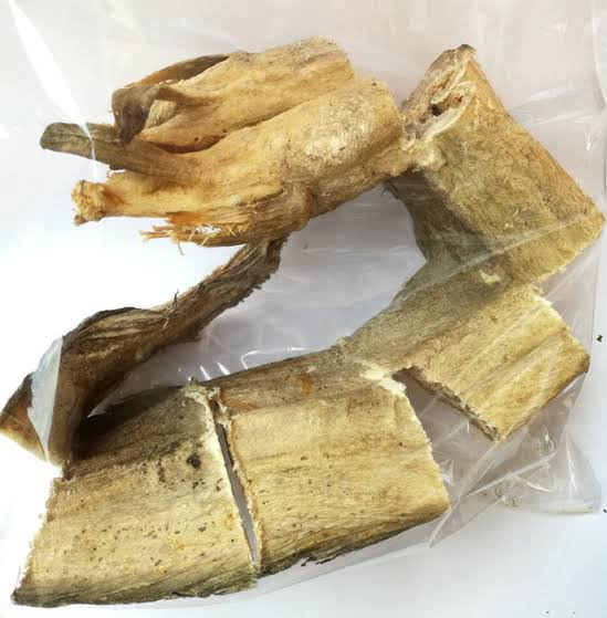 1 medium full size of stock fish 100g